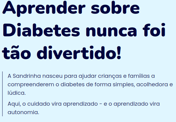 Prévia do projeto Mundo da Sandrinha